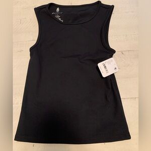 New Free People Movement Black Sleeveless Top